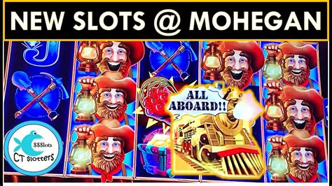 NEW SLOTS @ MOHEGAN SUN! WINNING ON ALL ABOARD, .